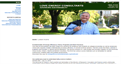 Desktop Screenshot of loveenergyconsultants.com