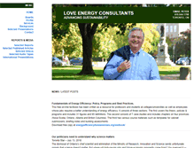 Tablet Screenshot of loveenergyconsultants.com